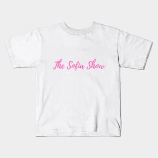 The Sofia Show Logo Kids T-Shirt